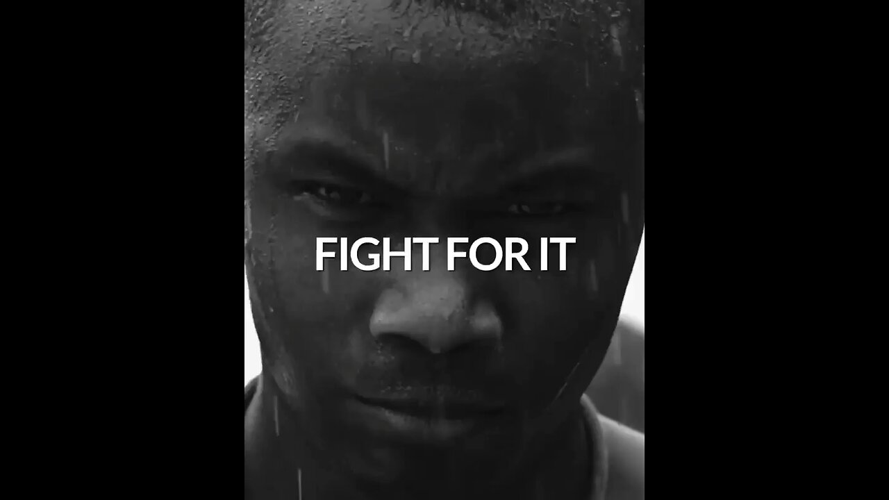 FIGHT FOR IT MOTIVATION- Ronald A. Burgess Jr.