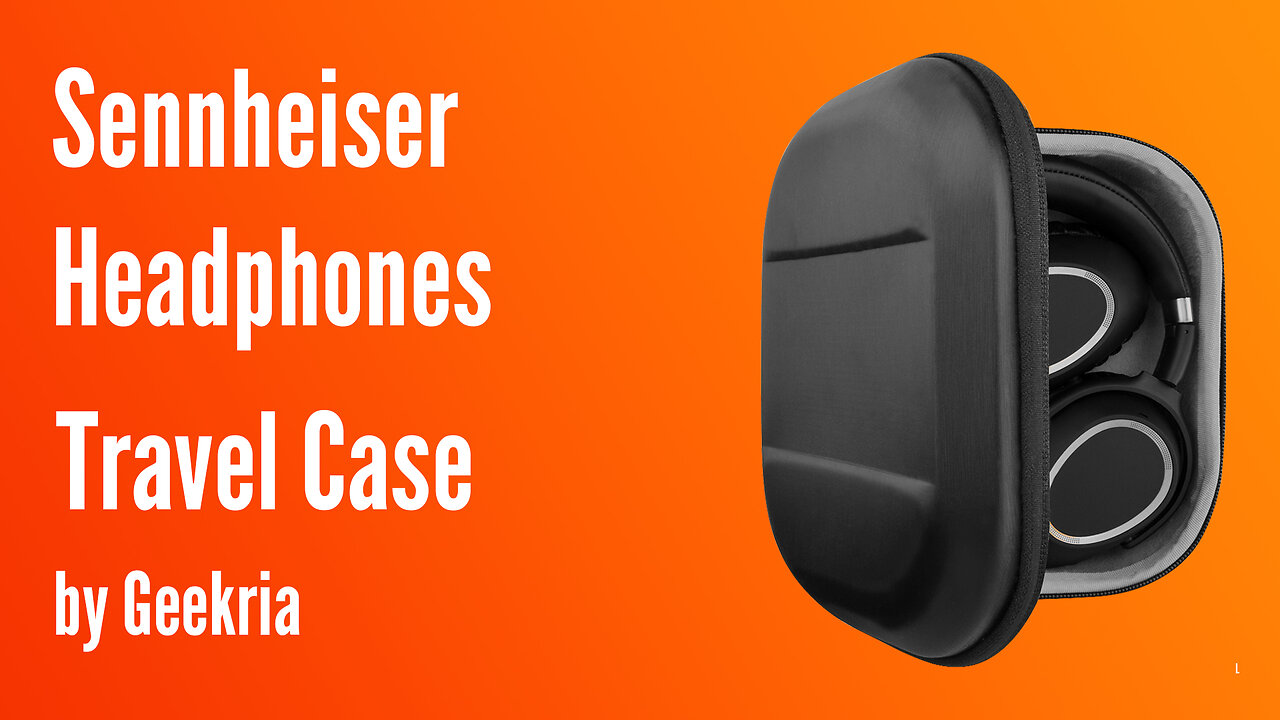Sennheiser Over-Ear Headphones Travel Case, Hard Shell Headset Carrying Case | Geekria