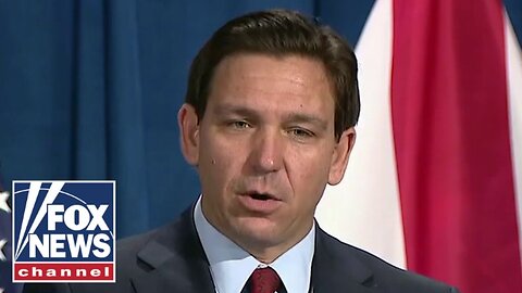 Ron DeSantis goes off on mainstream media 'hoax'