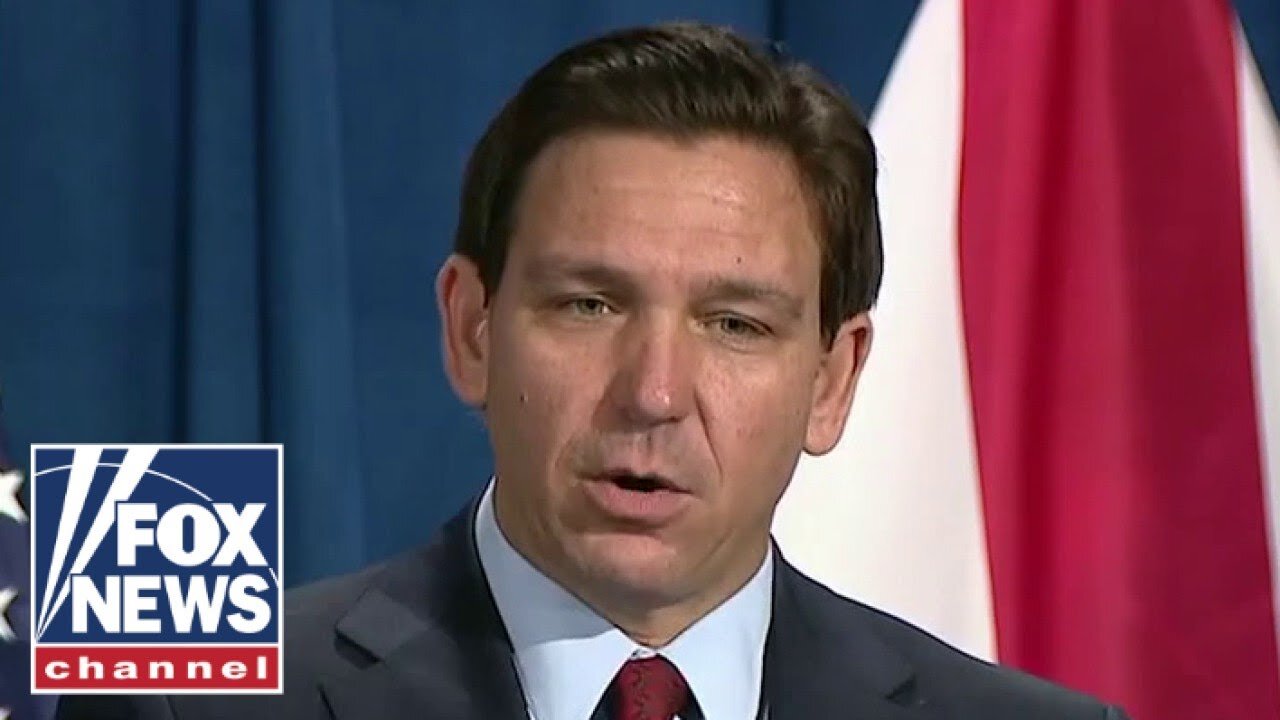 Ron DeSantis goes off on mainstream media 'hoax'