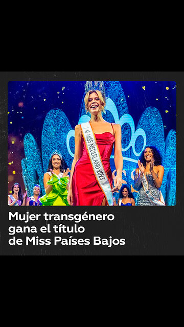 Mujer transgénero es coronada Miss Países Bajos 2023