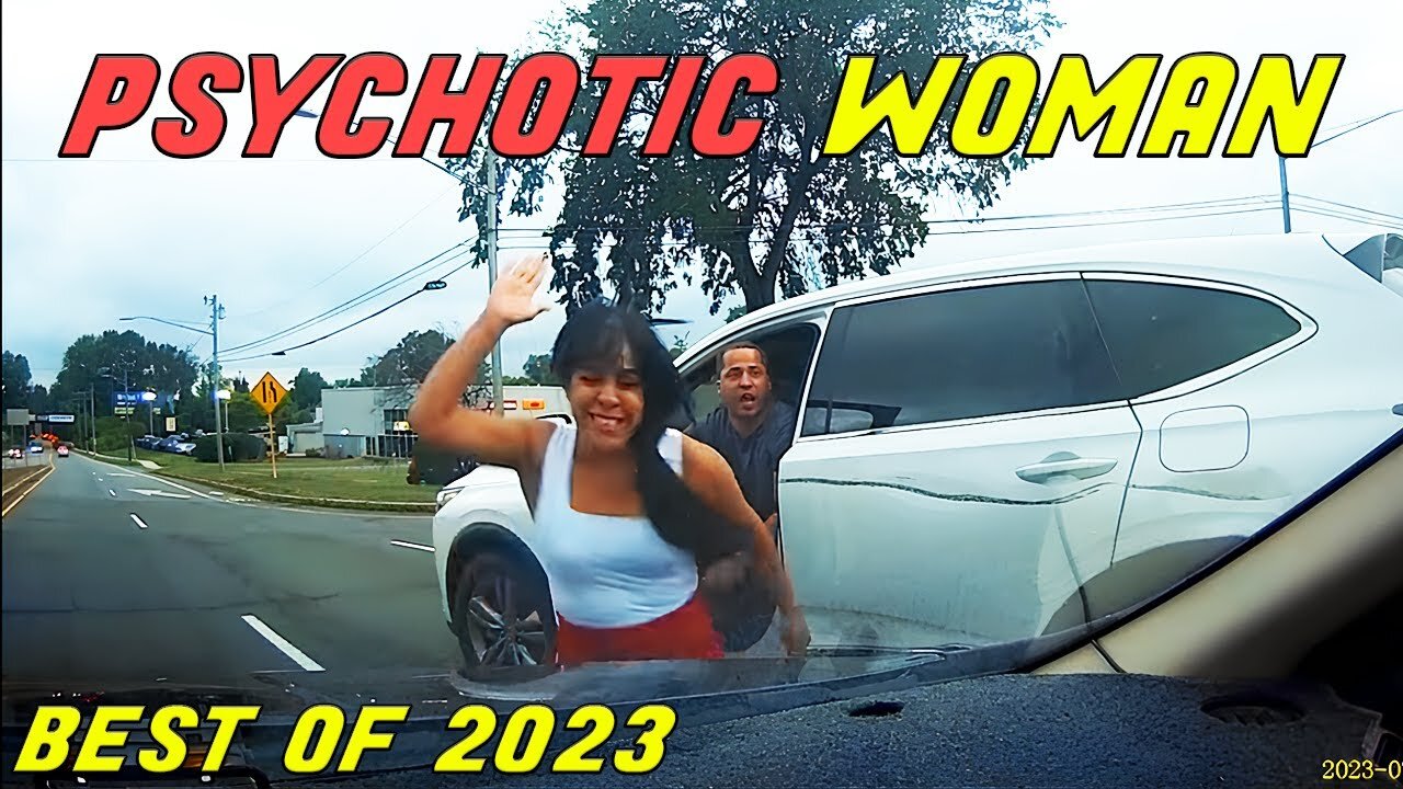 BEST OF ROAD RAGE 2023 | Brake Checks, Karens, Bad Drivers | BEST OF THE YEAR