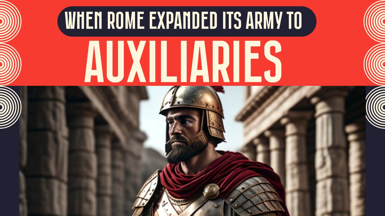 When Rome expanded its army to Auxiliaries