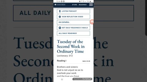 Jesus is our Savior/ Bible reading Jan 19/2021