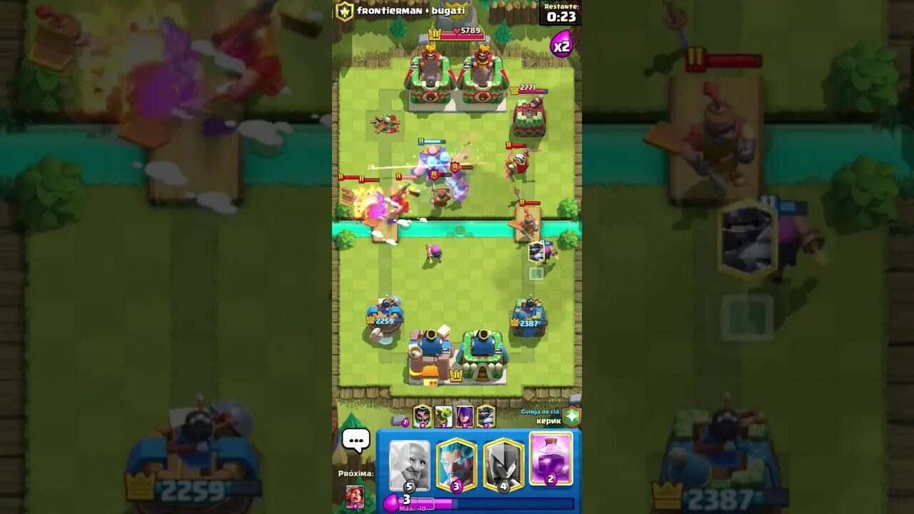 CLASH ROYALE SHORTS #08 - SÓ TEM PARTIDA TOP