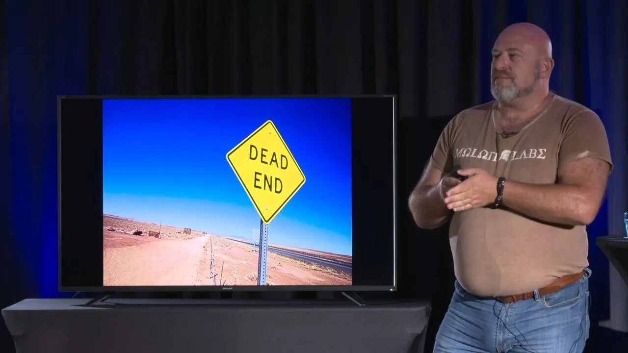 "2020 is a DEAD END" (filmed in 2019)