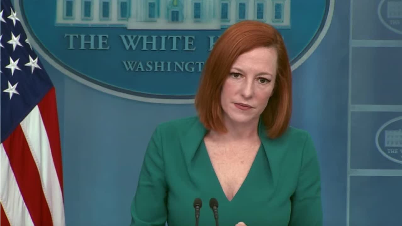 Psaki Is Asked About China's Warning Against Athletes At The Olympics To 'Not Step Out Of Line'