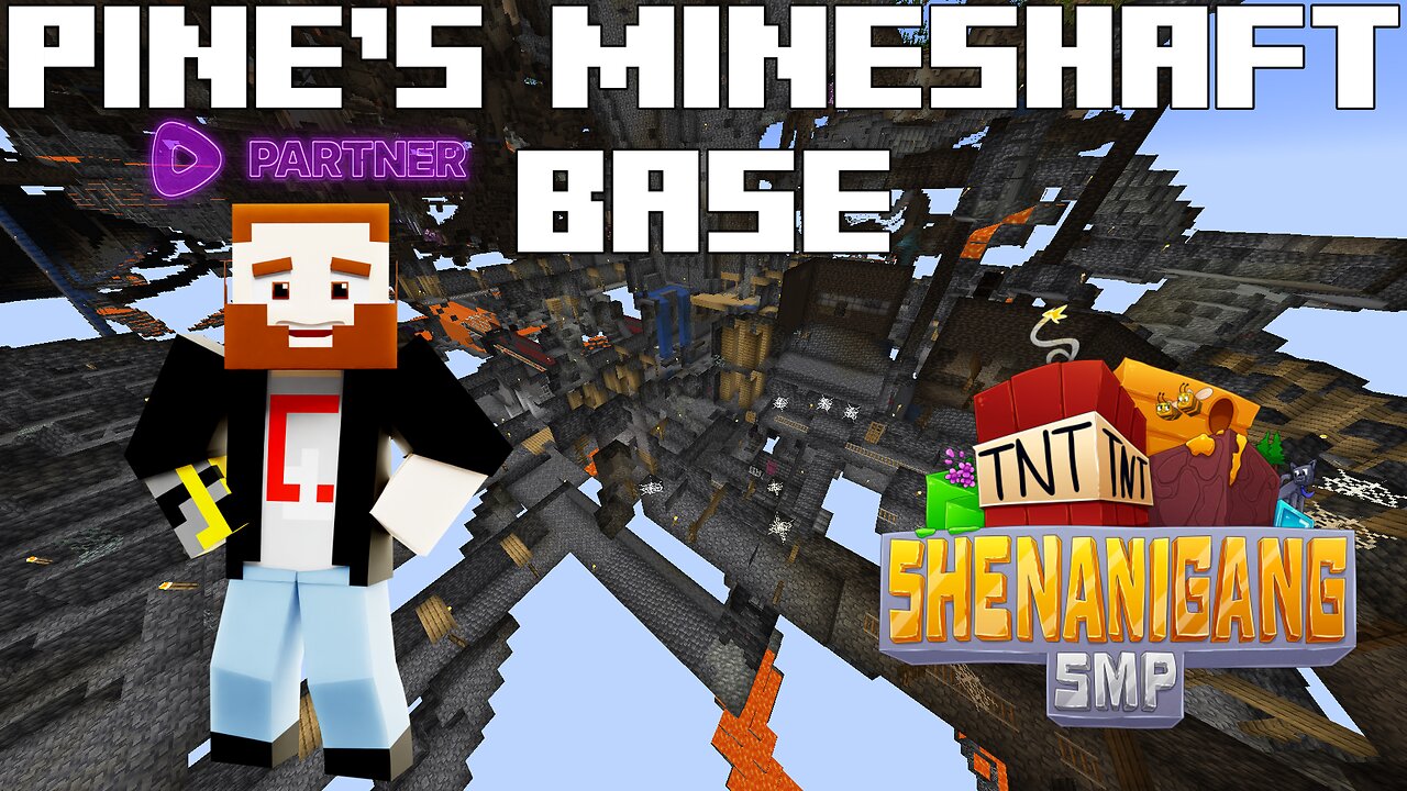 Working On Pine's Maze; I Mean Base! - Shenanigang SMP | Rumble Partner