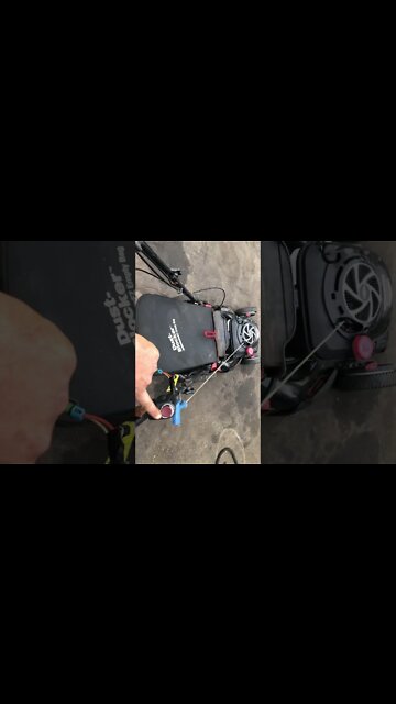 #youtubeshorts lawnmower chop shop lambo mower no keys push to start 🦅🇺🇸🔧🤙🏻