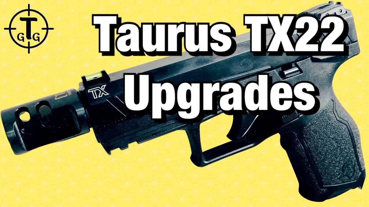 Taurus TX22 Accessories and Upgrades / New Makeover by TANDEMKROSS