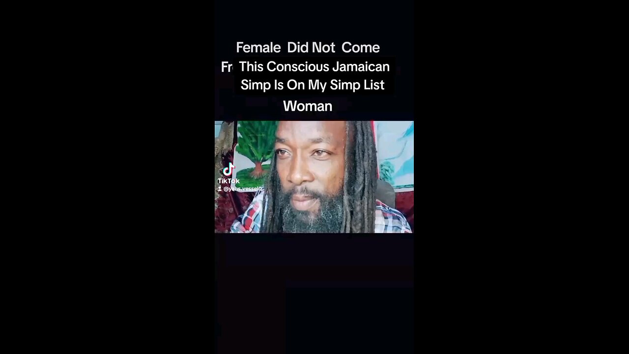 This Conscious Jamaican Simp On My Simp List