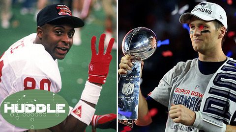 Jerry Rice vs Tom Brady: Who Is the TRUE GOAT of the NFL? -The Huddle