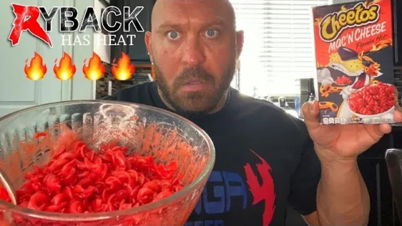 Ryback Has Heat: Cheetos Flamin Hot Mac n Cheese Food Review Hype or Hot!?