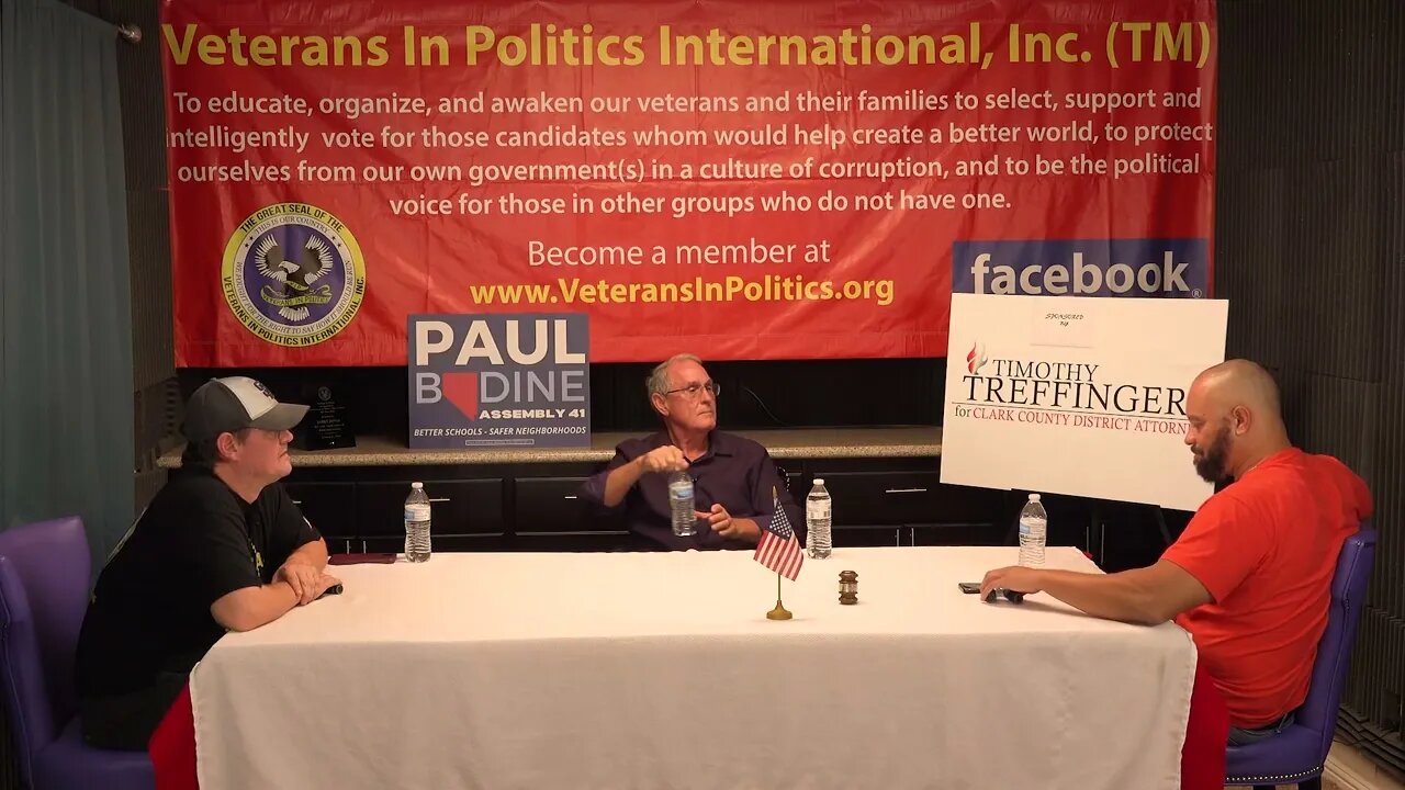 Paul Bodine candidate for Nevada’s Assembly District 41 on the Veterans In Politics Video talk-show