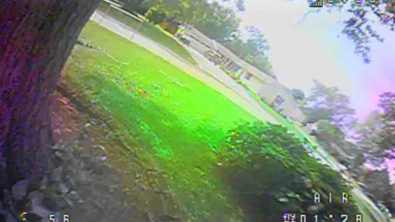 i race my whoop around a track i set up