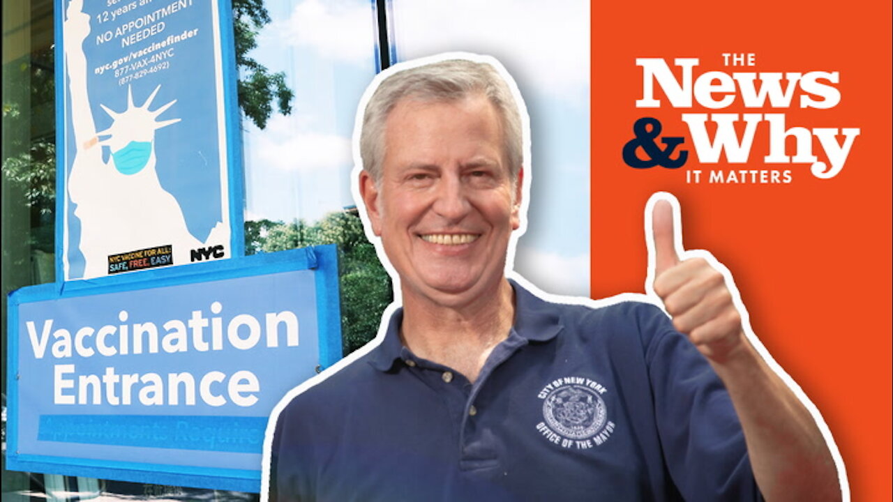 DE BLASIO'S POWER TRIP: NYC Requires Vax Mandate on Businesses | Ep 918