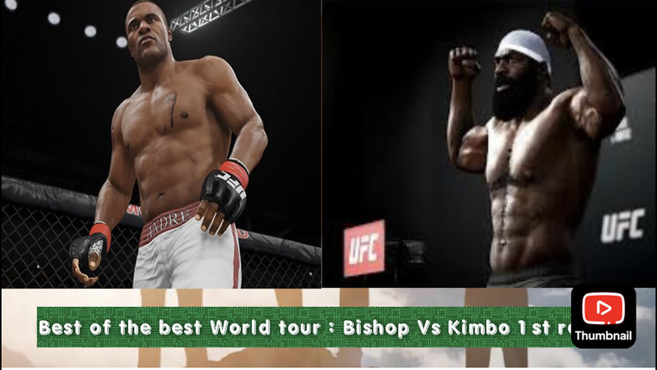 EA SPORTS™ UFC Best of the Best World Tour: Heavyweight Edition Round 1 Bishop vs Slice