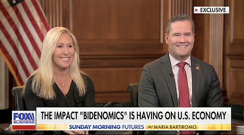 Congresswoman MTG Joins Maria Bartiromo to Discuss Impeachment Inquiry, Bidenomics, and the Border