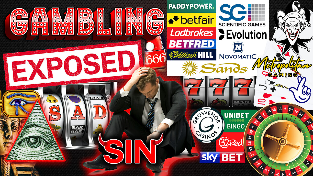 GAMBLING ADDICTION | INDUSTRY EXPOSED. SATANIC OCCULT ROOTS