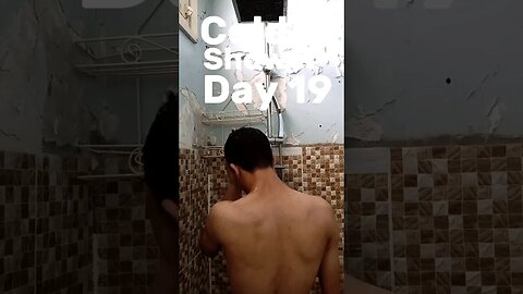 Coldshower Day 19 #coldshower #gym #workout #socold