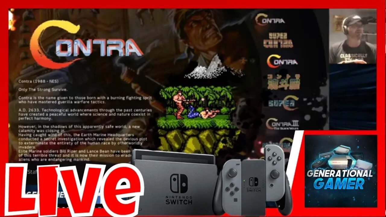 Nintendo Switch and Retro Games Live