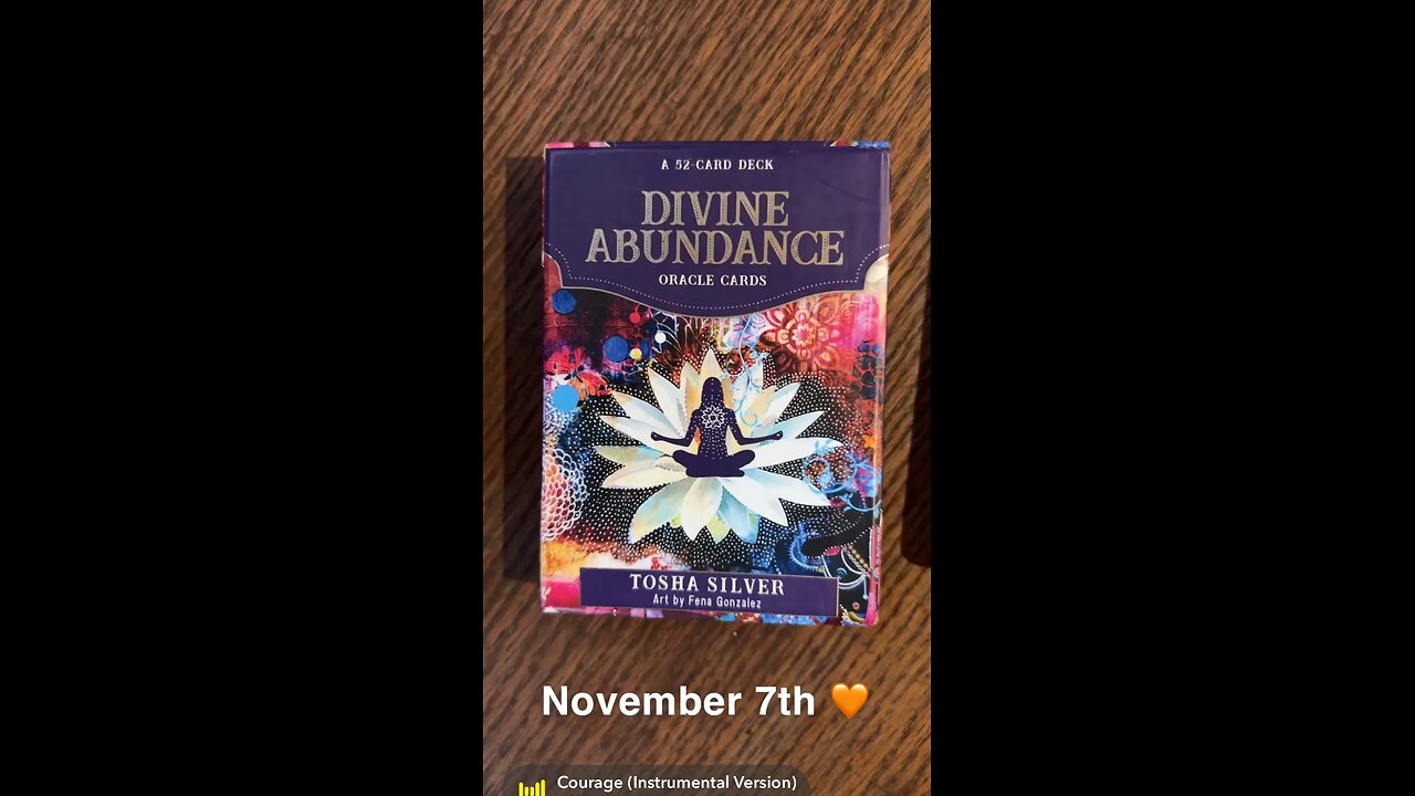 11/7/23 card: courage