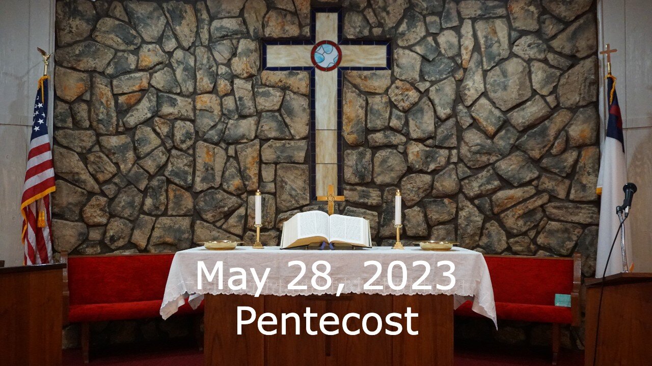 Pentecost - May 28, 2023 - Peace Be with You - John 20:19-23