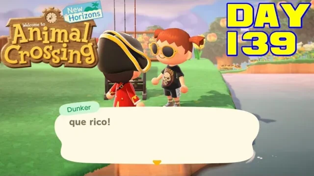 Animal Crossing: New Horizons Day 139 - Nintendo Switch Gameplay 😎Benjamillion