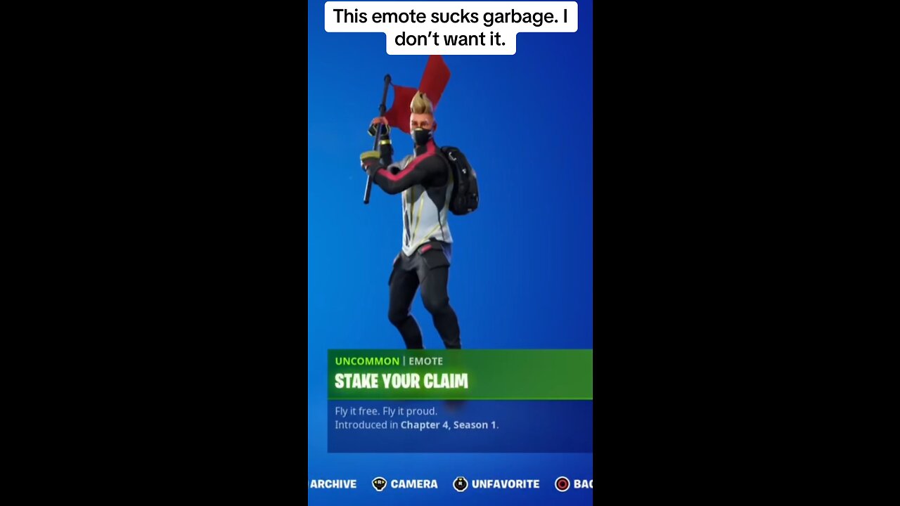 Stake Your Claim: last seen…