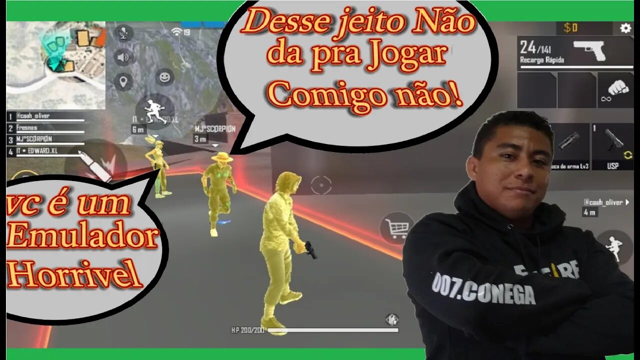 O aleatorio tentou Humilhar eu e eu amigo que começou jogar agora!