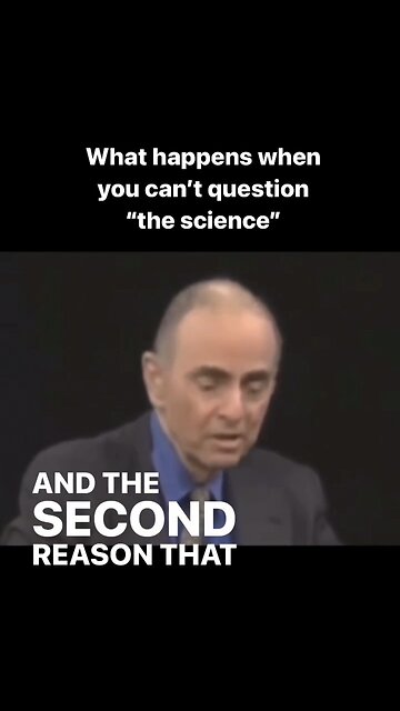 What Happens When You Can't Question "The Science"
