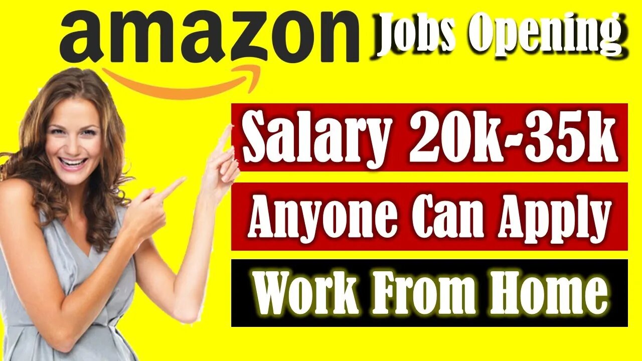 AMAZON JOBS 🏠WORK FROM HOME | Online Jobs For Students | ONLINE JOBS FROM HOME | Work From Home Jobs