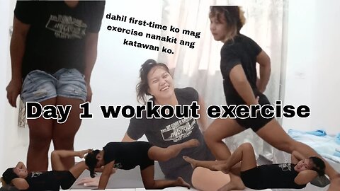 Day #1 workout exercise