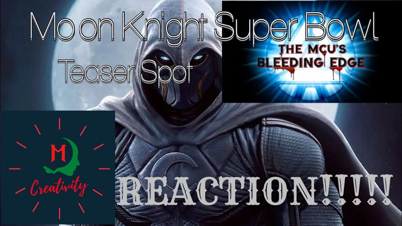Moon Knight Super Bowl Teaser Spot REACTION COLLAB!!! Moon Knight REACTION!!!