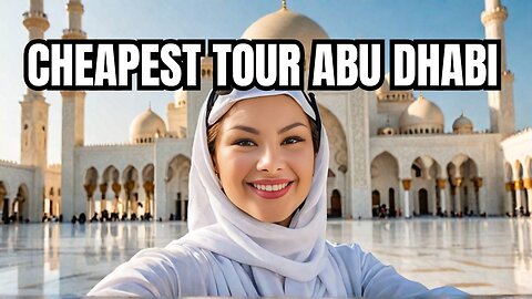 I've Tried The Most Affordable Tour In ABU DHABI || Heritage Village & Grand Mosque