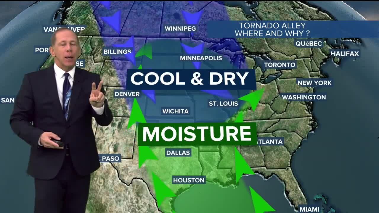Tornado Alley, where and why?