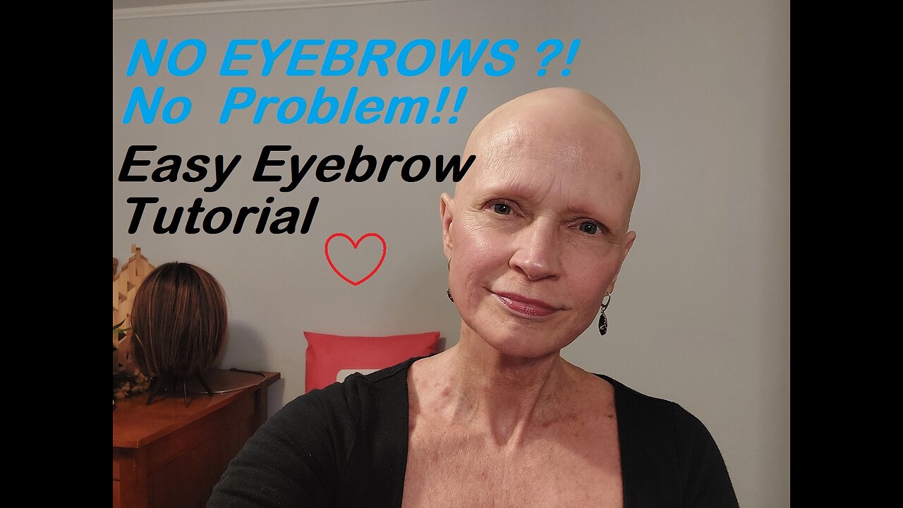 No Eyebrows??!! NO Problem! Simple Tutorial on How To Apply Eyebrows Using an Eyebrow Pencil :)