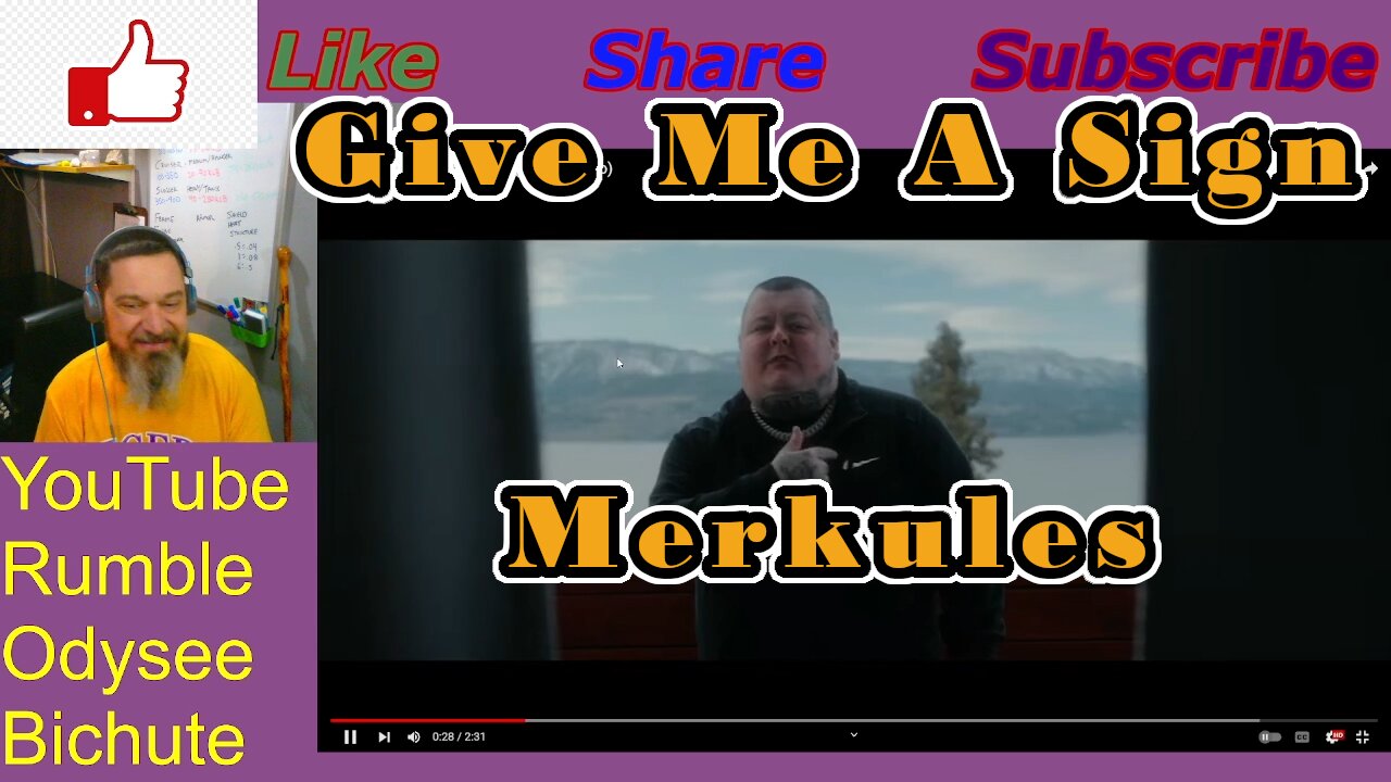 Pitt Reacts to GIVE ME A SIGN By Merkules