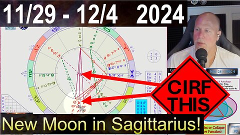 New Moon in Sagittarius and the Collapse of the Wave Function!(?) CIRF #433: 11/28 - 12/4 2024