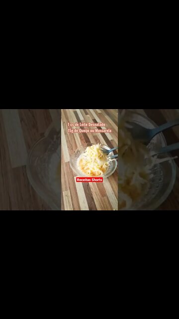 PÃO DE QUEIJO SAUDÁVEL NA MISTEIRA 🤤😍 | Receitas #Shorts