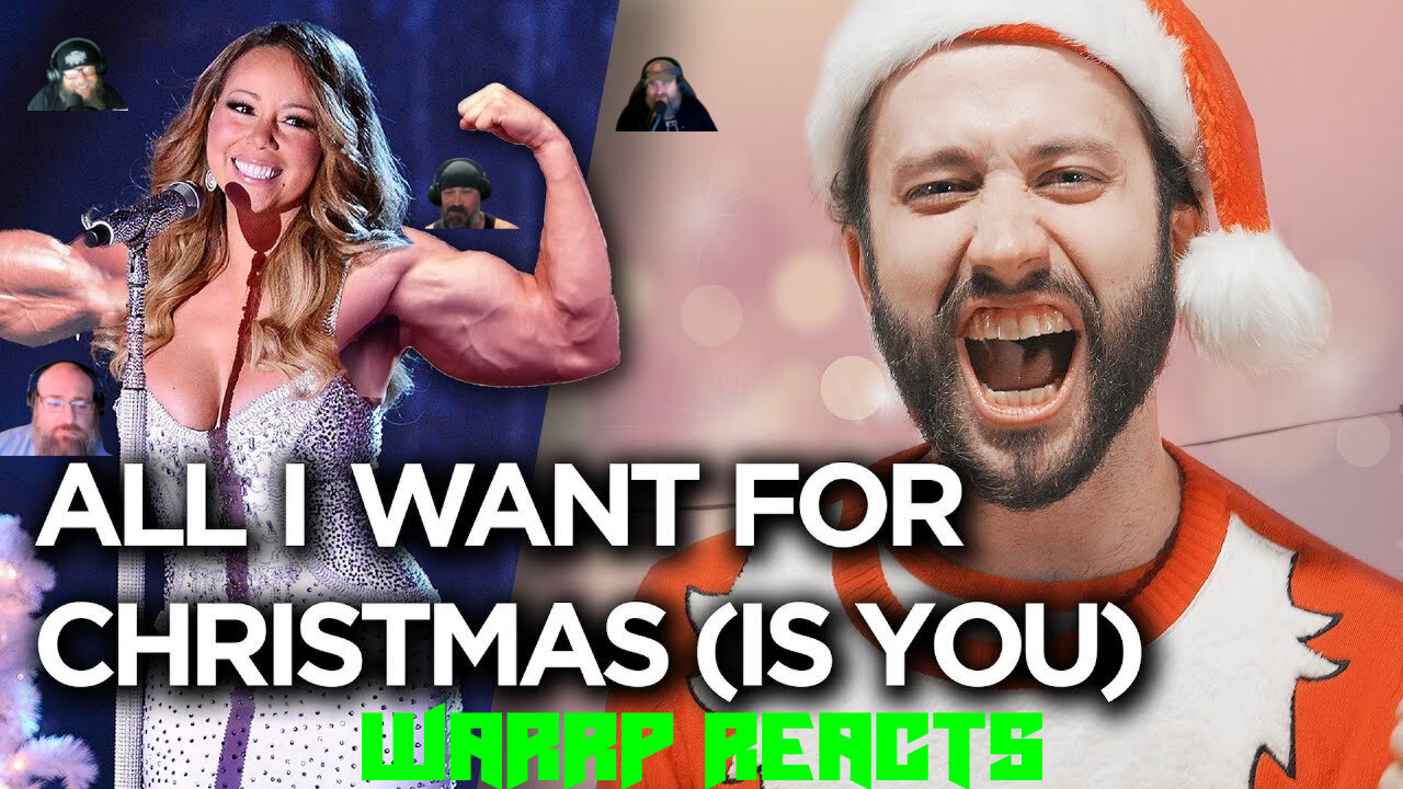 JONATHAN YOUNG BRINGS HEAVY METAL TO CHRISTMAS! WARRP Reacts to All I Want For Christmas