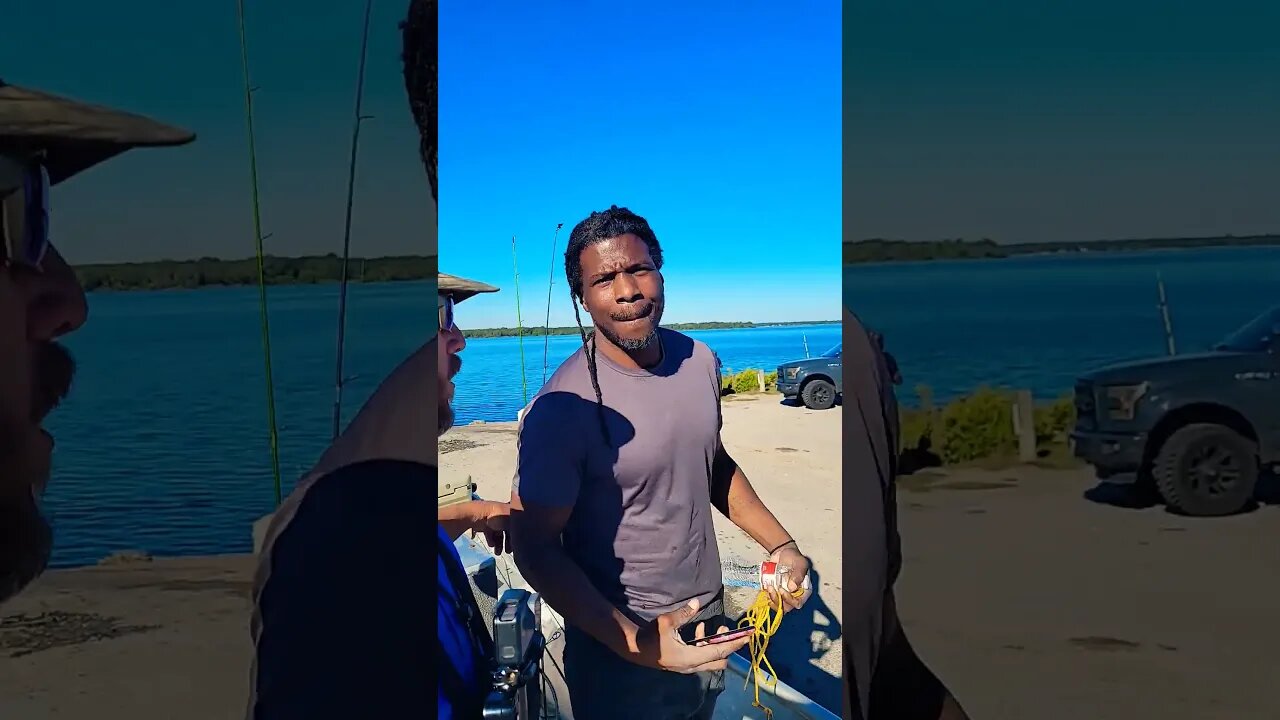 Veterans fishing trip, 2 old veteran getting dinner.