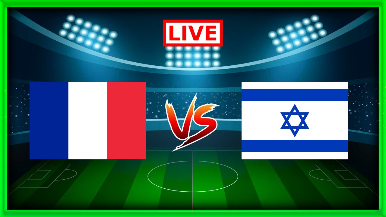 France vs Israël | Belgique vs Italie | Match commenté En direct