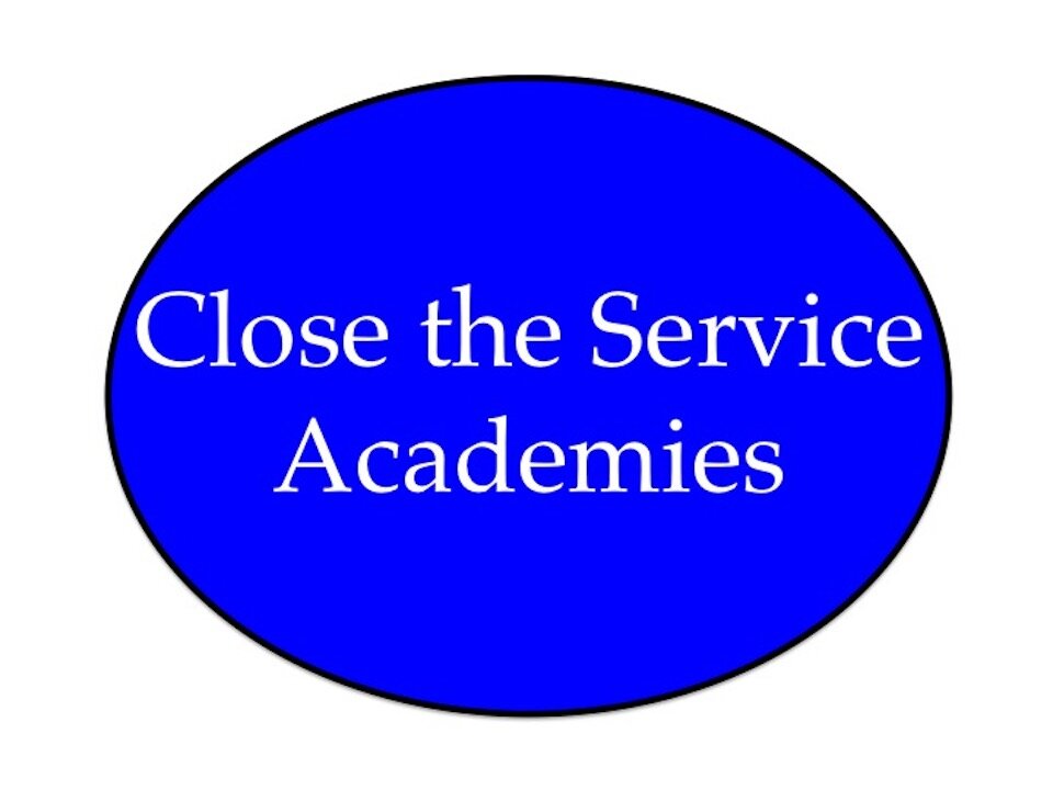 Close the Service Academies