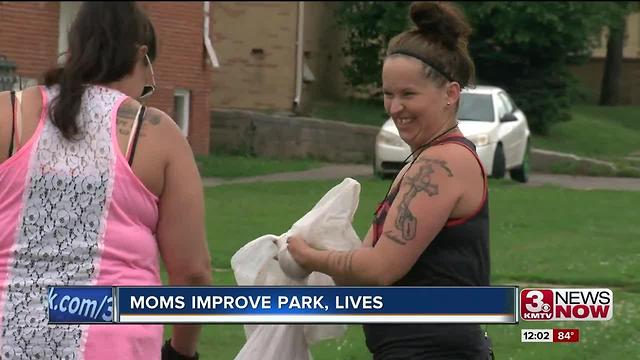 Mothers improve park, lives