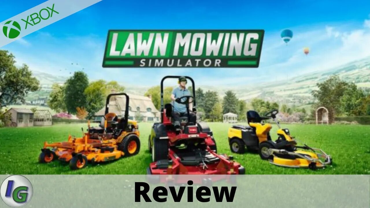 Lawn Mowing Simulator Review on Xbox Series X