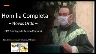 CATOLICUT - HOMILIA COMPLETA (30.º Domingo do Tempo Comum)