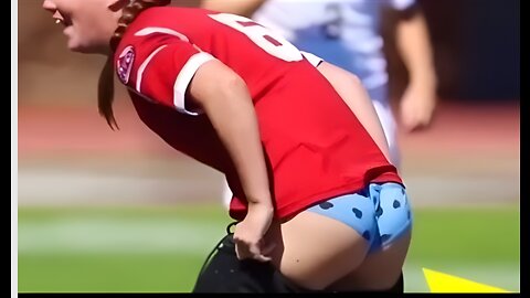 🤣🤣 Crazy Moments In Woman's 😂 Football 😂 #shorts #funny #moments