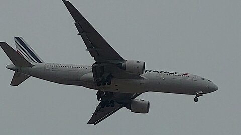 Boeing 777-200ER F-GSPY coming from Paris to Fortaleza
			