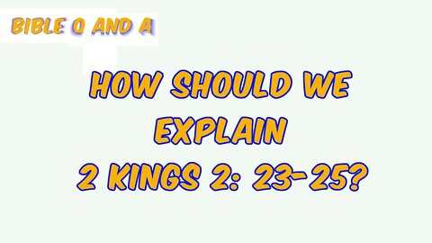 Curse in 2 Kings